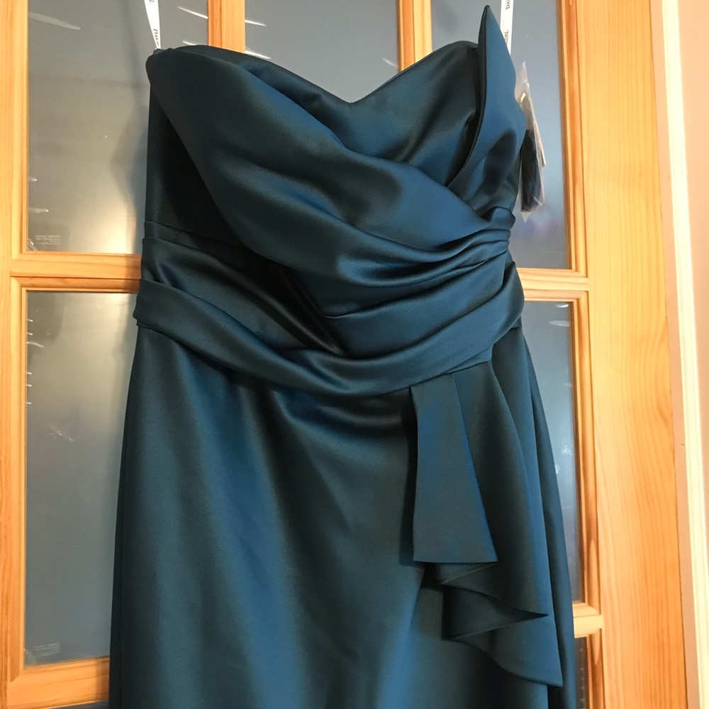 David’s Bridal Dress, Size 10, Color Peacock